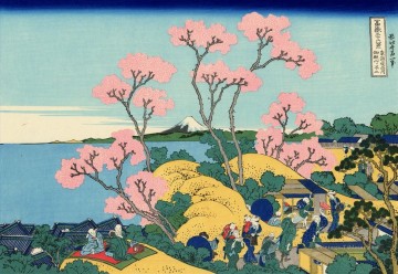 le Fuji de gotenyama à Shinagawa sur le Tokaido Katsushika Hokusai japonais Peinture à l'huile